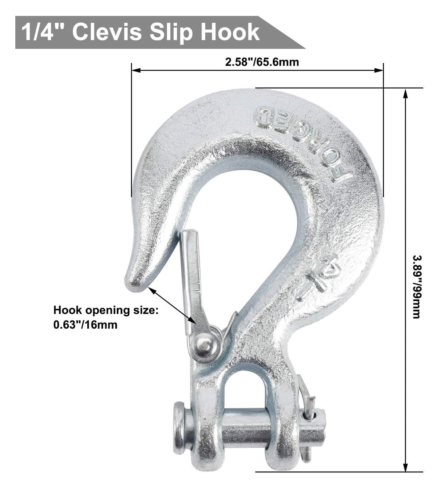 Cavo per Verricello, Cinghia di traino for fune for verricello, 7000LBs Verricello for fune for cavo Verricello Gancio di traino Tappo in gomma for ATV SUV UTV Camion Accessori fuoristrada(4.8mm)