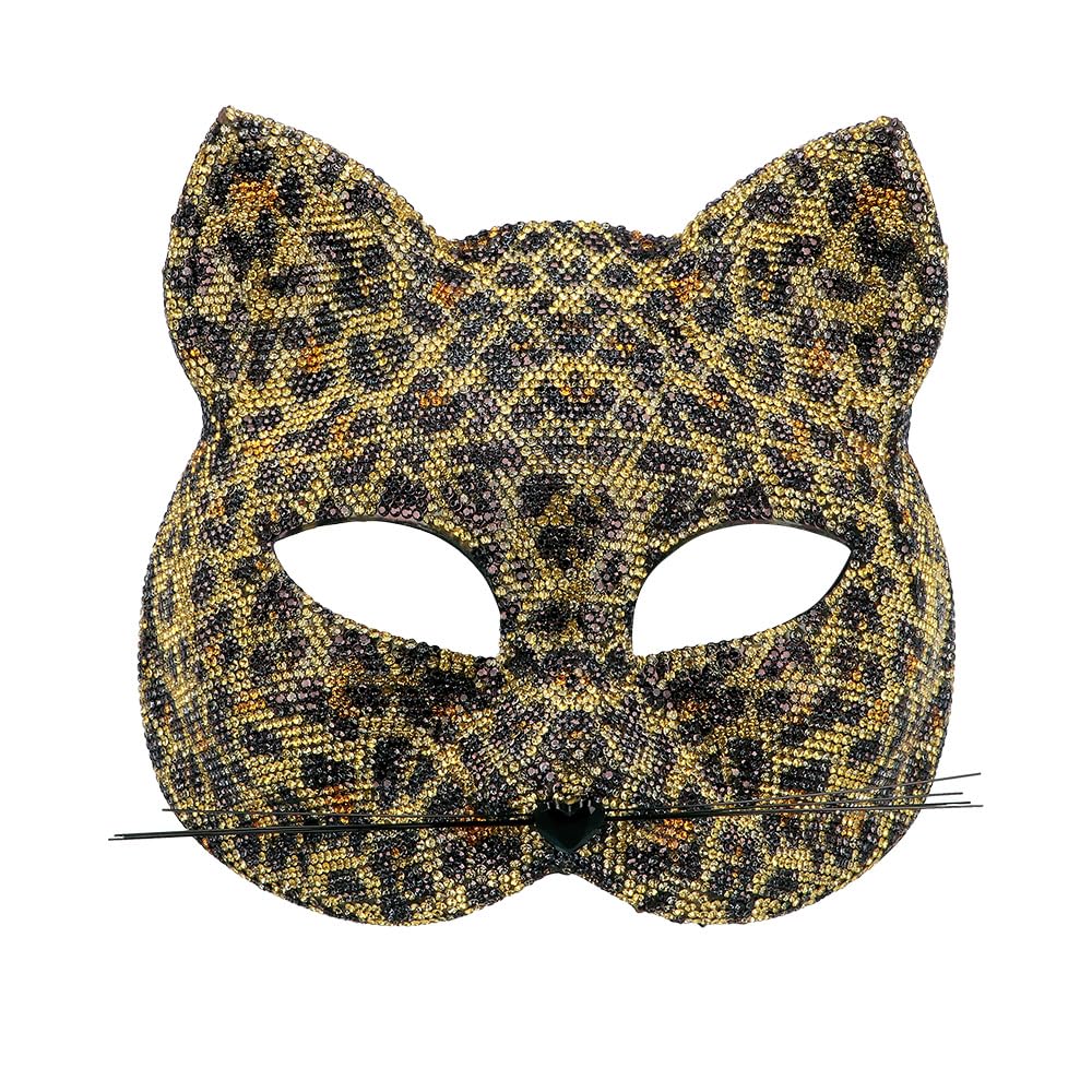 Boland - Cat Eye Mask, Animal Mask, Mask for Costumes, Accessories, Carnival, Theme Party and Halloween