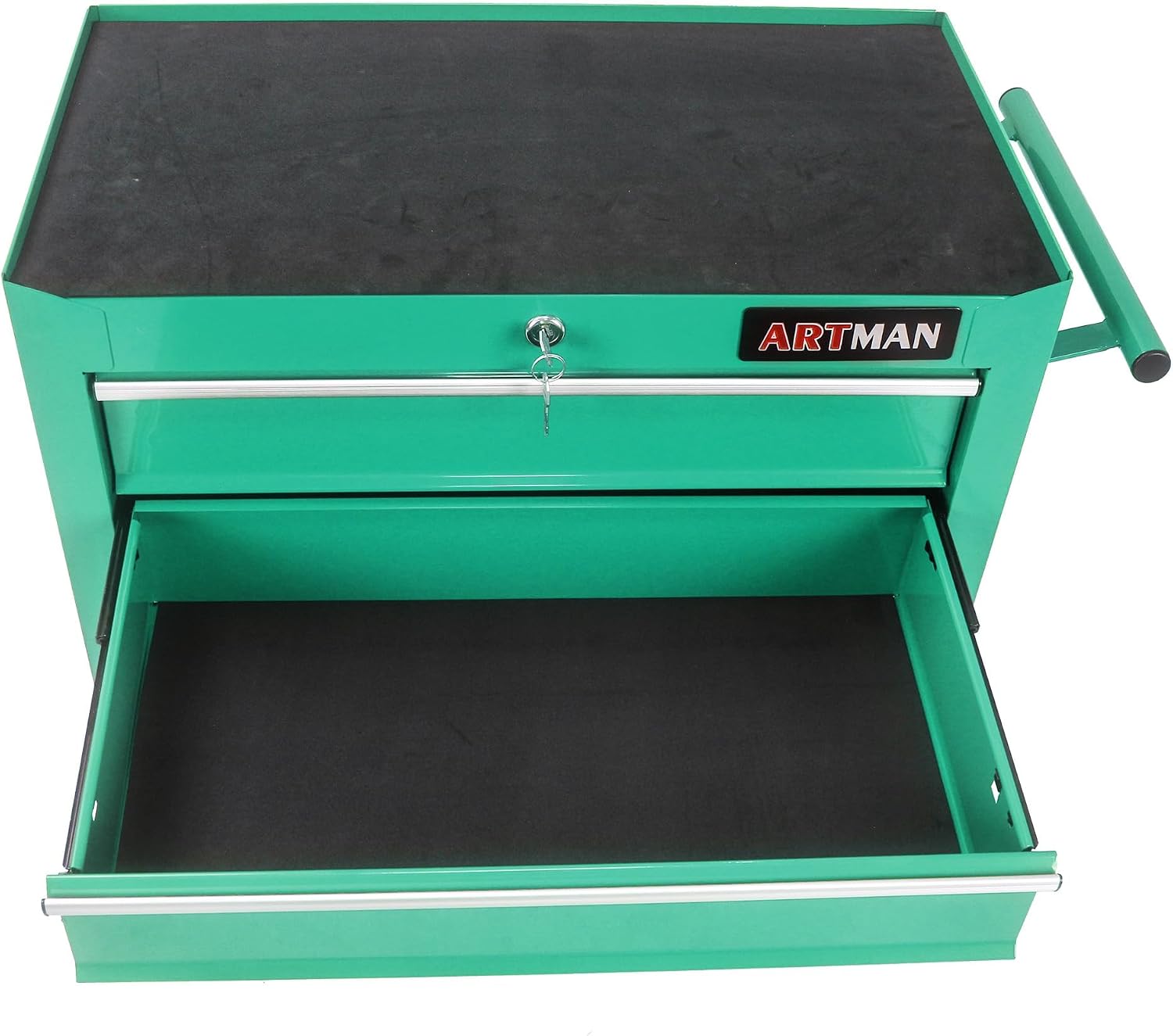 5-Drawer Heavy-Duty Rolling Tool Chest with Wheels, Steel Storage Organizer Cart with Handle, Metal Tool Cabinet for Garage, Workshop, and Repair Shop
