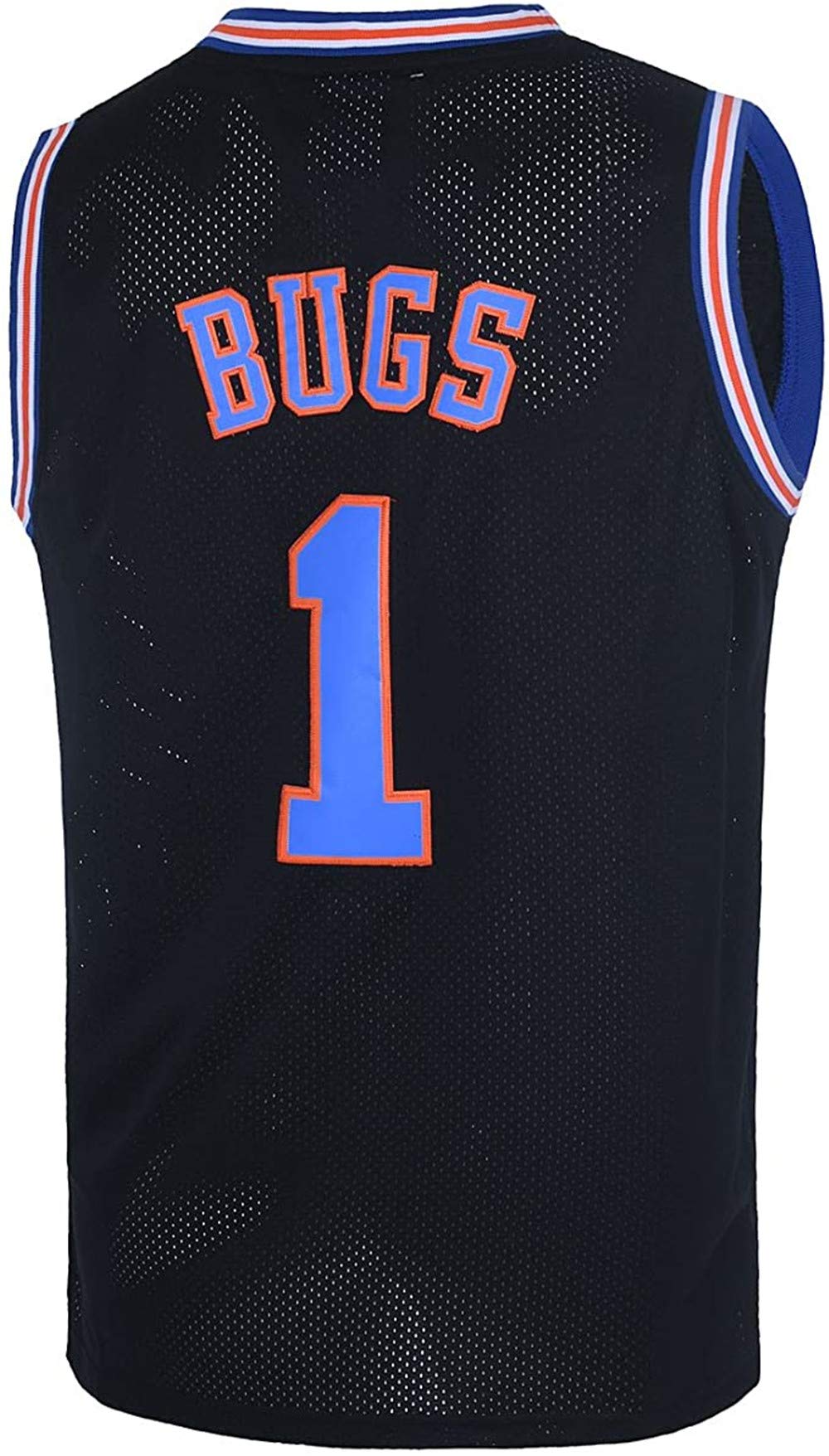 OKnownOKnown Youth Basketball Jersey #1 Moive Space Jerseys Bugs Shirts for Kids
