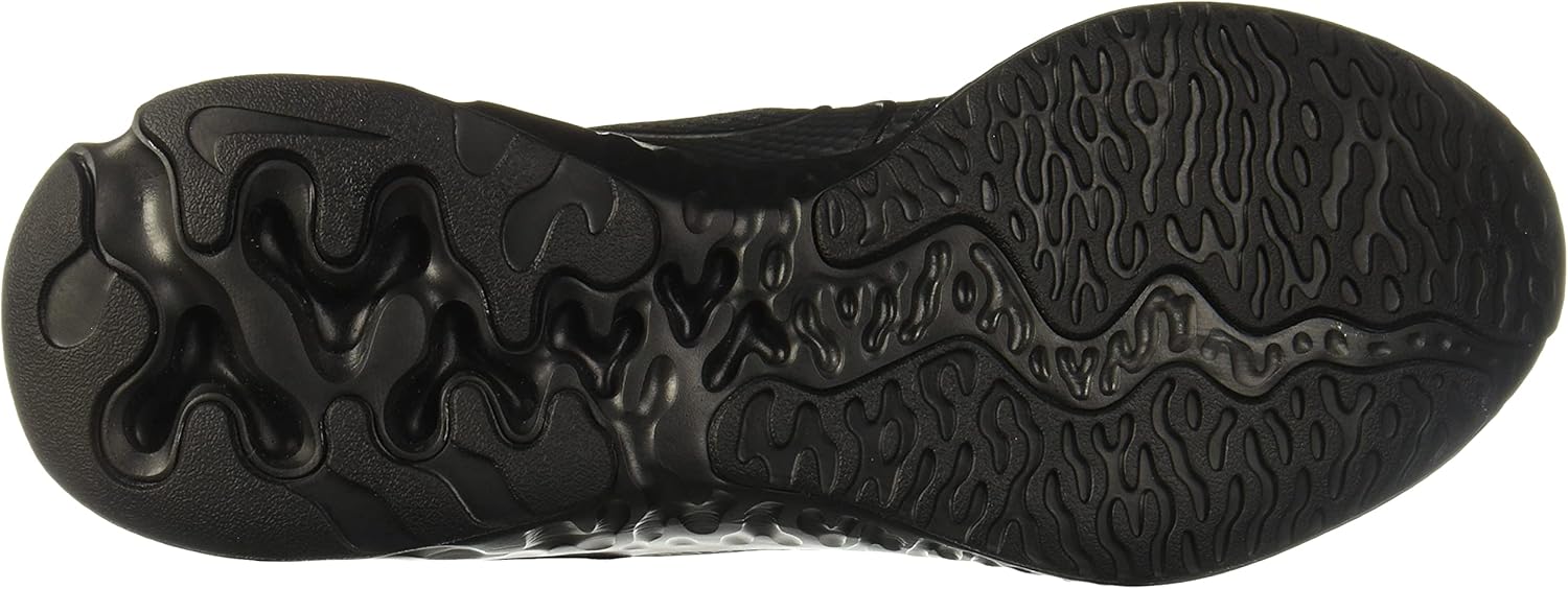 Nike Men's Race Running Shoe, Black/Black-black-anthracite, 12
