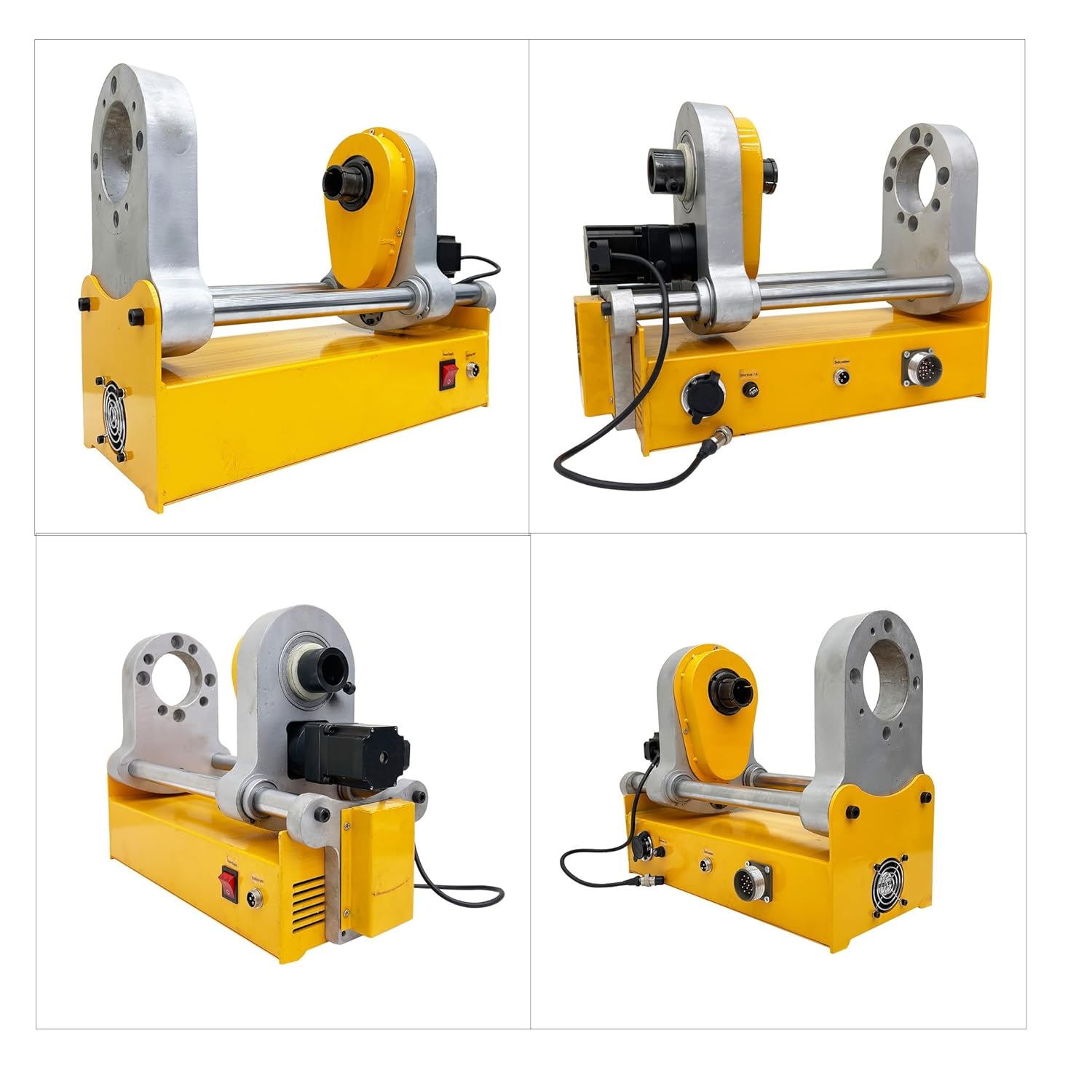 Line Portable Boring Machine Welder 55-260MM(2.16-10.23inch) Hole Diameter, with Control Handle, Portable Auto Rotary Inner Boring Welding Machine Not Include MIG Welder