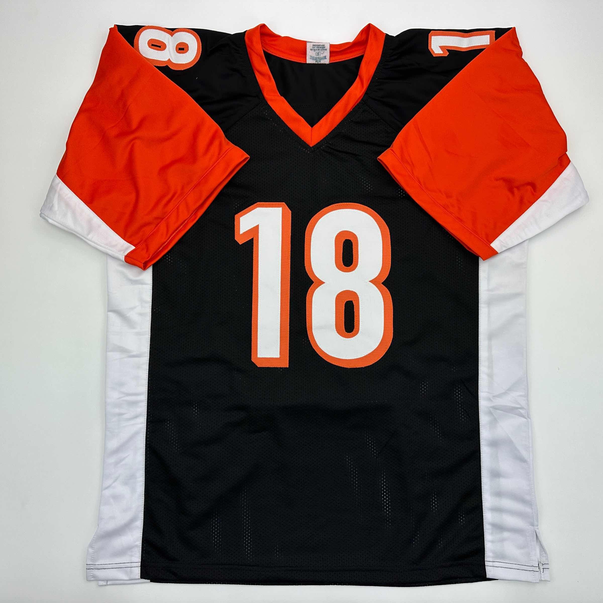Facsimile Autographed A.J. AJ Green Cincinnati Black Reprint Laser