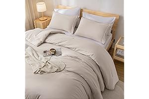 Enticing Queen Comforter Set in Neutral Boho Style