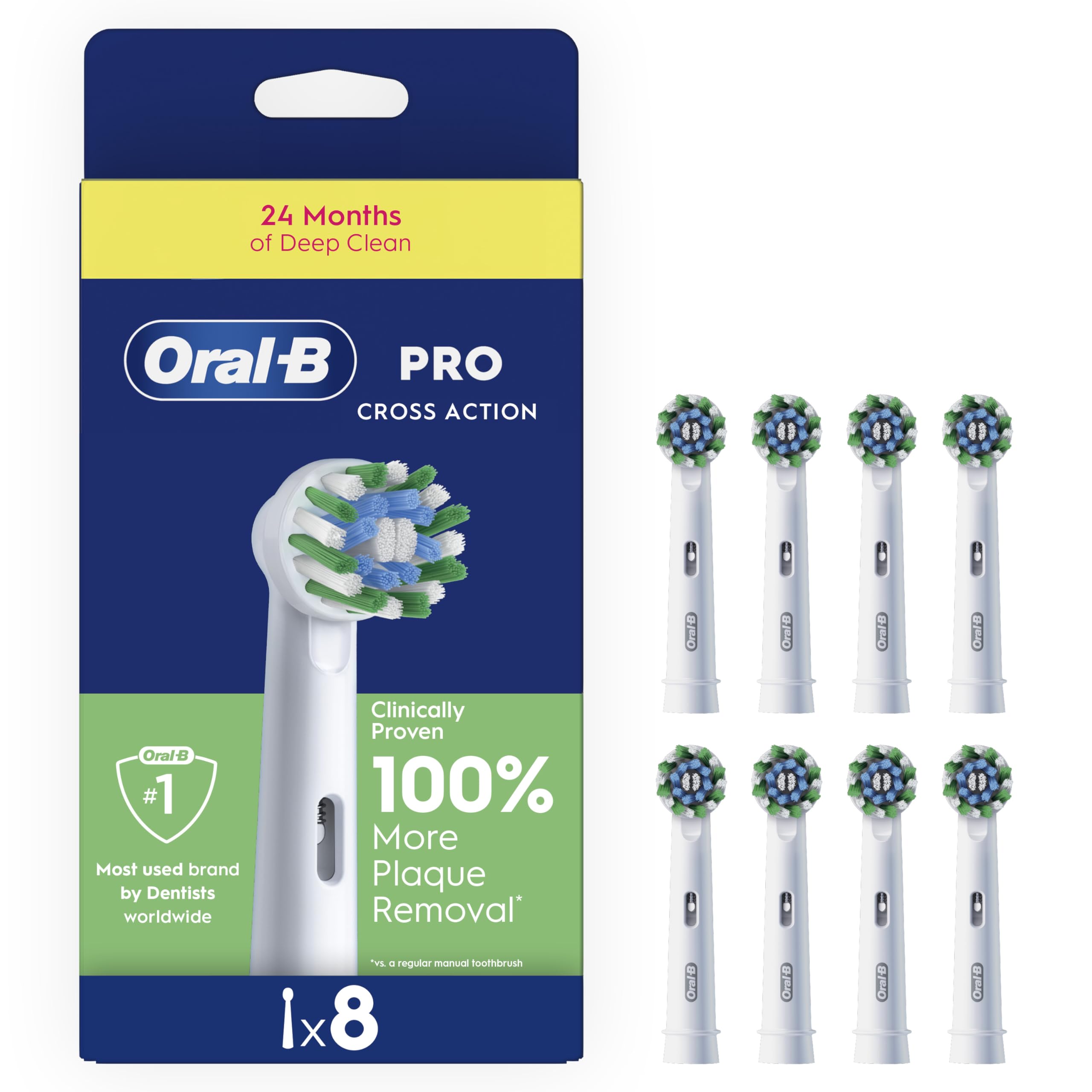 Oral-B Cross Action 8Ct