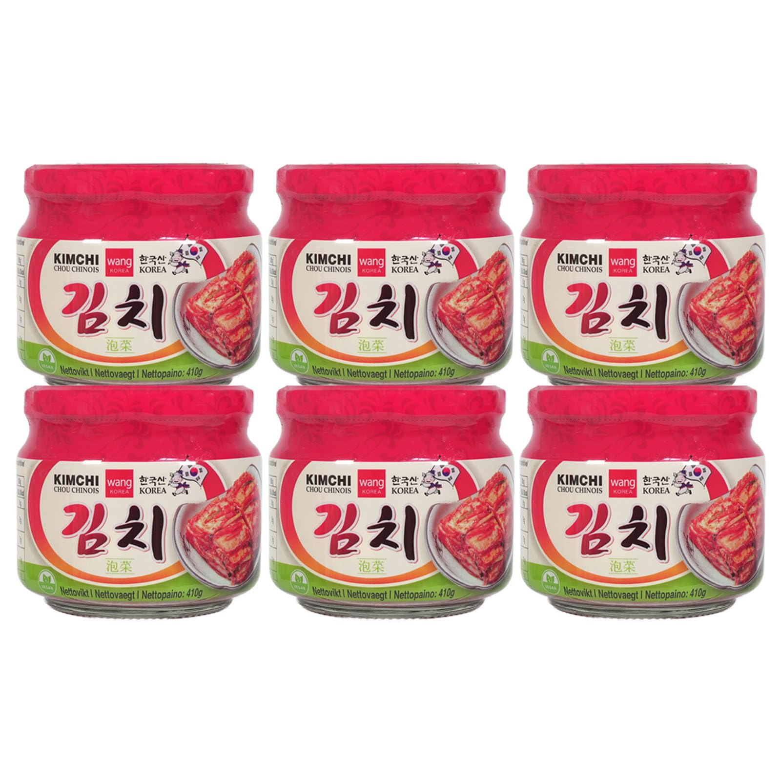 Wang Kimchi im Glas 6er Pack (6x410g)