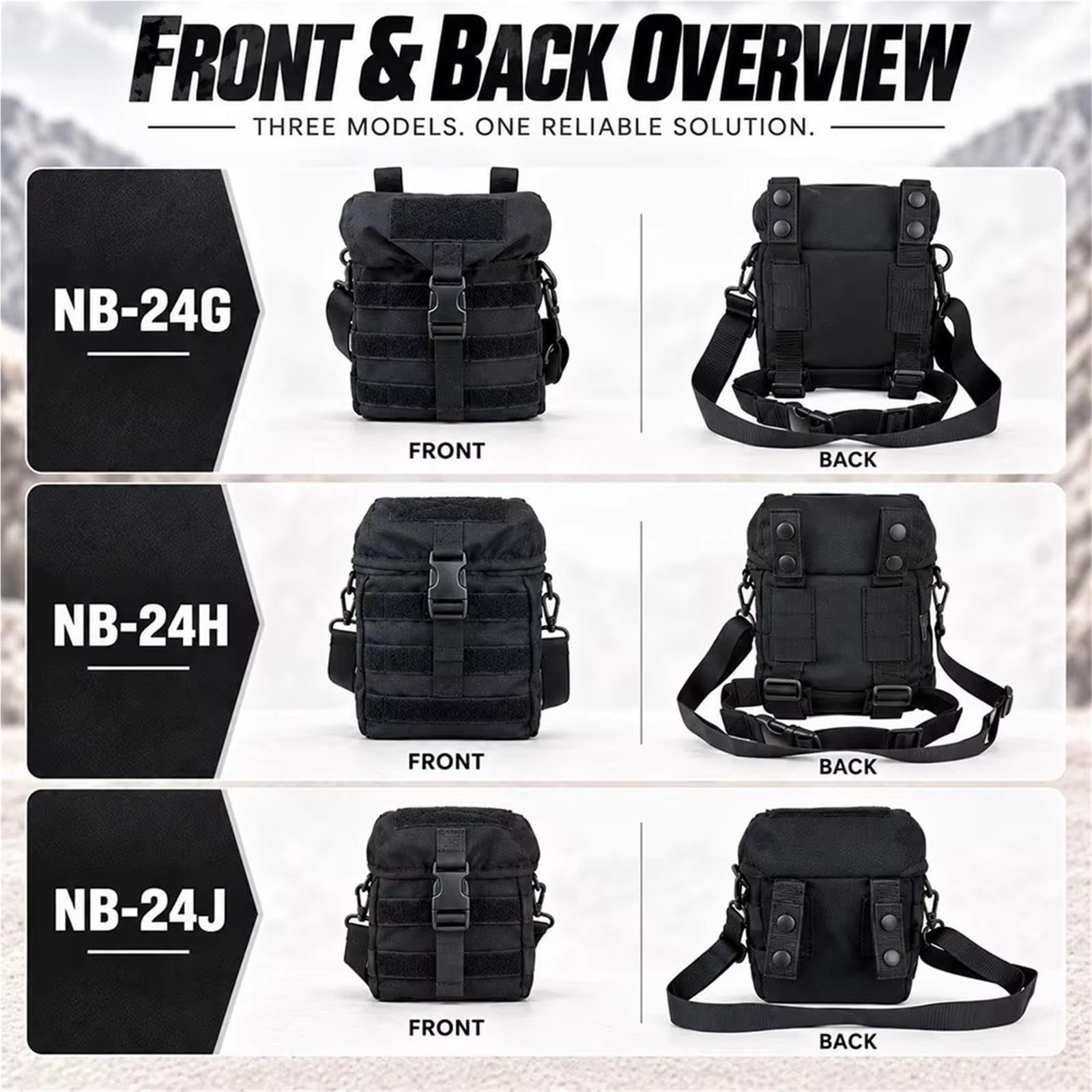 Pouch Tattico Maschera MOLLE Borsa Porta Equipaggiamento Outdoor