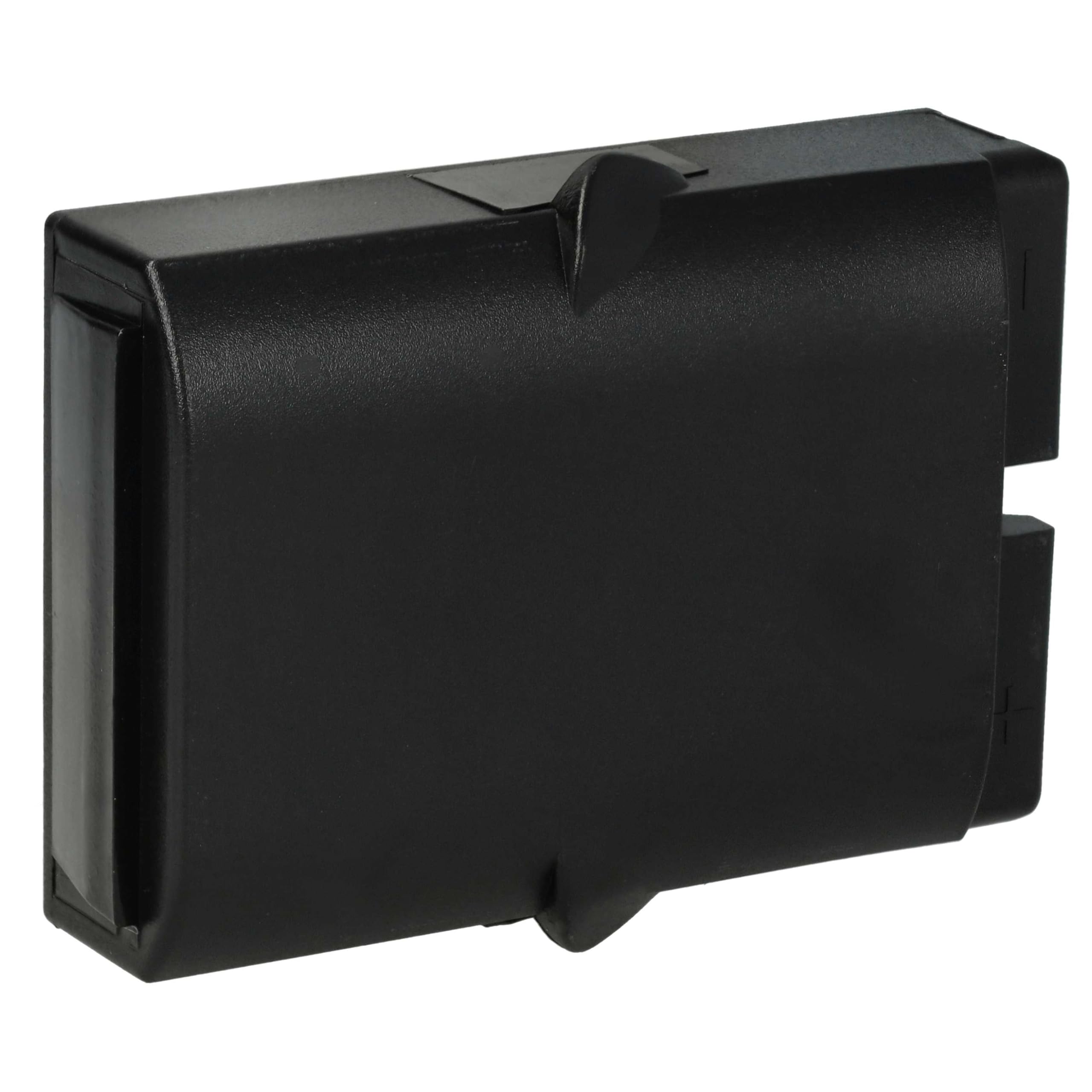 vhbw 2X batería reemplaza Danfoss 2303691, BT06 para Mando a Distancia Industrial (600 mAh, 7,2 V, NiMH) - Negro