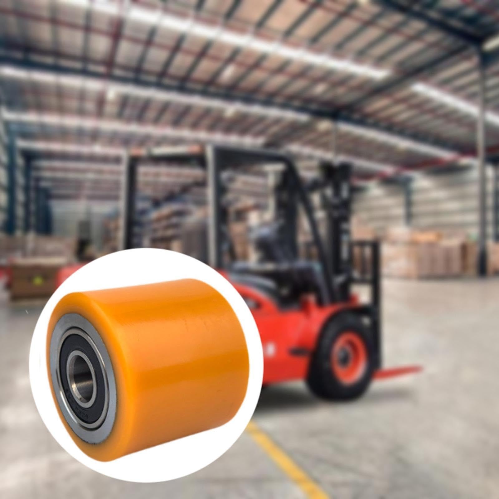 Rollen für Hubwagen, Antriebsreifen-Rad-Baugruppe Gabelstapler-Elektrohubwagen-Rollenreparatur ersetzt Gabelstapler-Radbaugruppe for Elektro-Gabelstapler