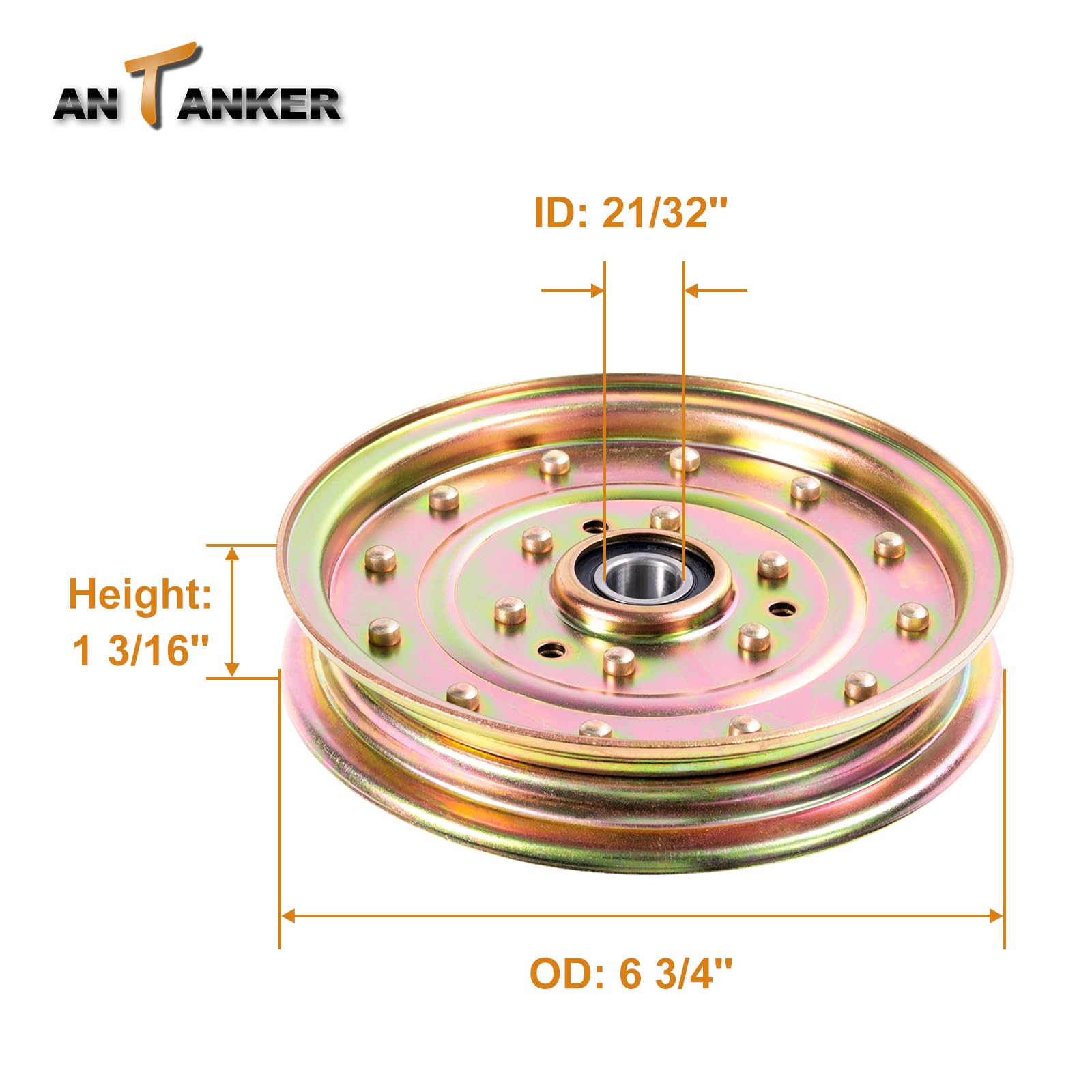 3) Idler Pulleys Fits Toro 1-633109 116-4667 1164667 633109 539102610