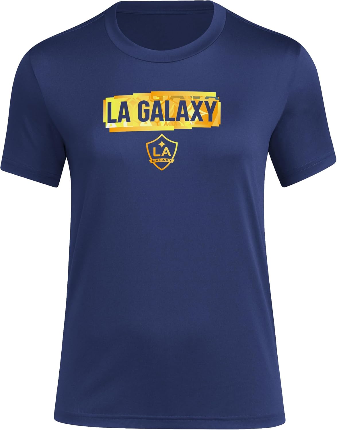 adidas Women's MLS Short Sleeve T-Shirt 3X-Large Navy Blue/ La Galaxy