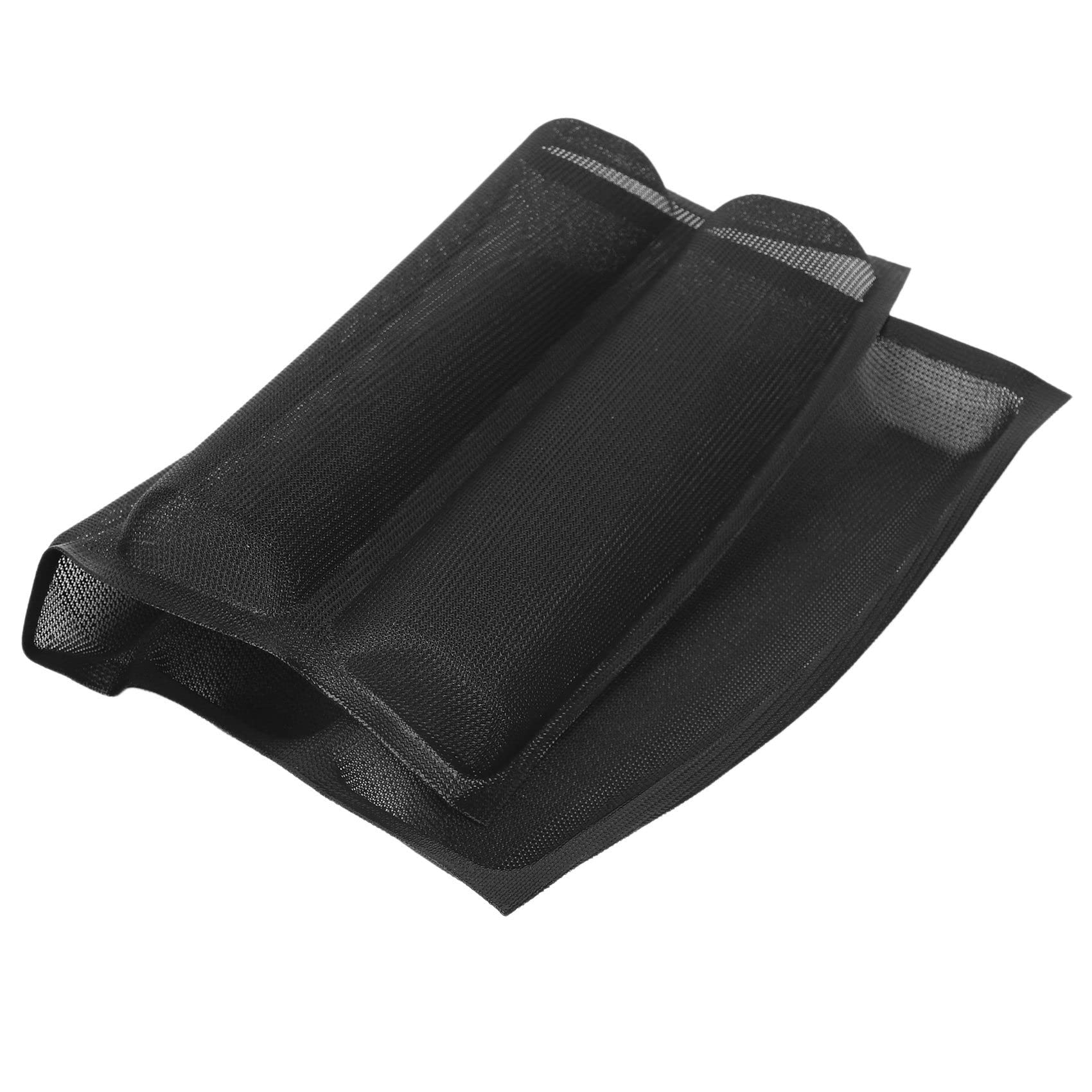 4 moldes de silicona reutilizables con 5 hendiduras para hornear pan, alimenticio
