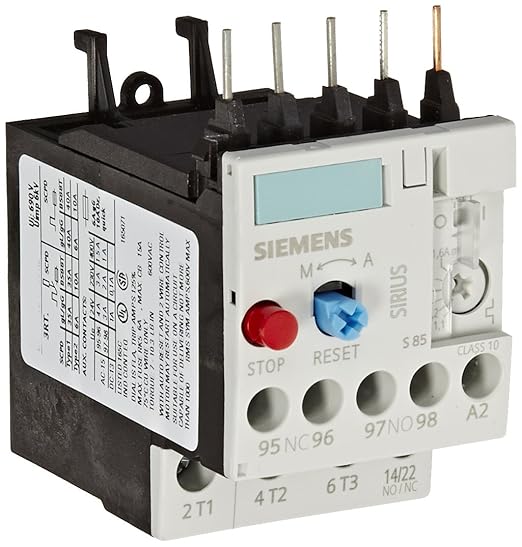 Siemens 3RU11 161AB0 Thermal Overload Relay, for Mounting