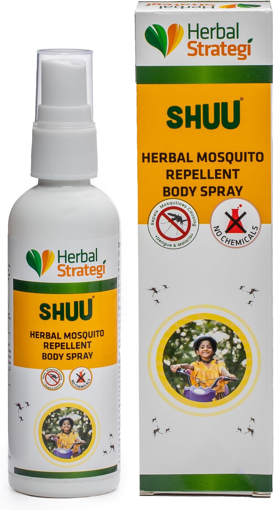 Herbal Strategi Mospray Herbal Mosquito Spray, 100Ml