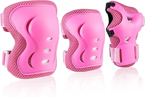 JBM Rodilleras, coderas y muñequeras, equipo de protección para patinaje, ciclismo, patinaje sobre ruedas, patinaje en línea, scooter, equitación,