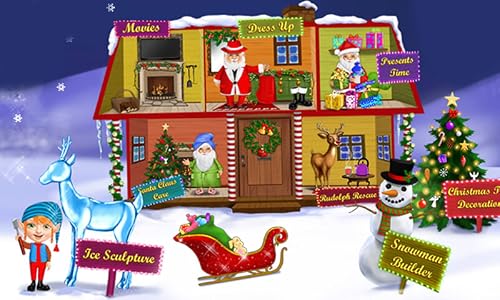 Sweet Baby Girl Christmas Fun 2 – Santa's Village & Winter Crafts #TOP4