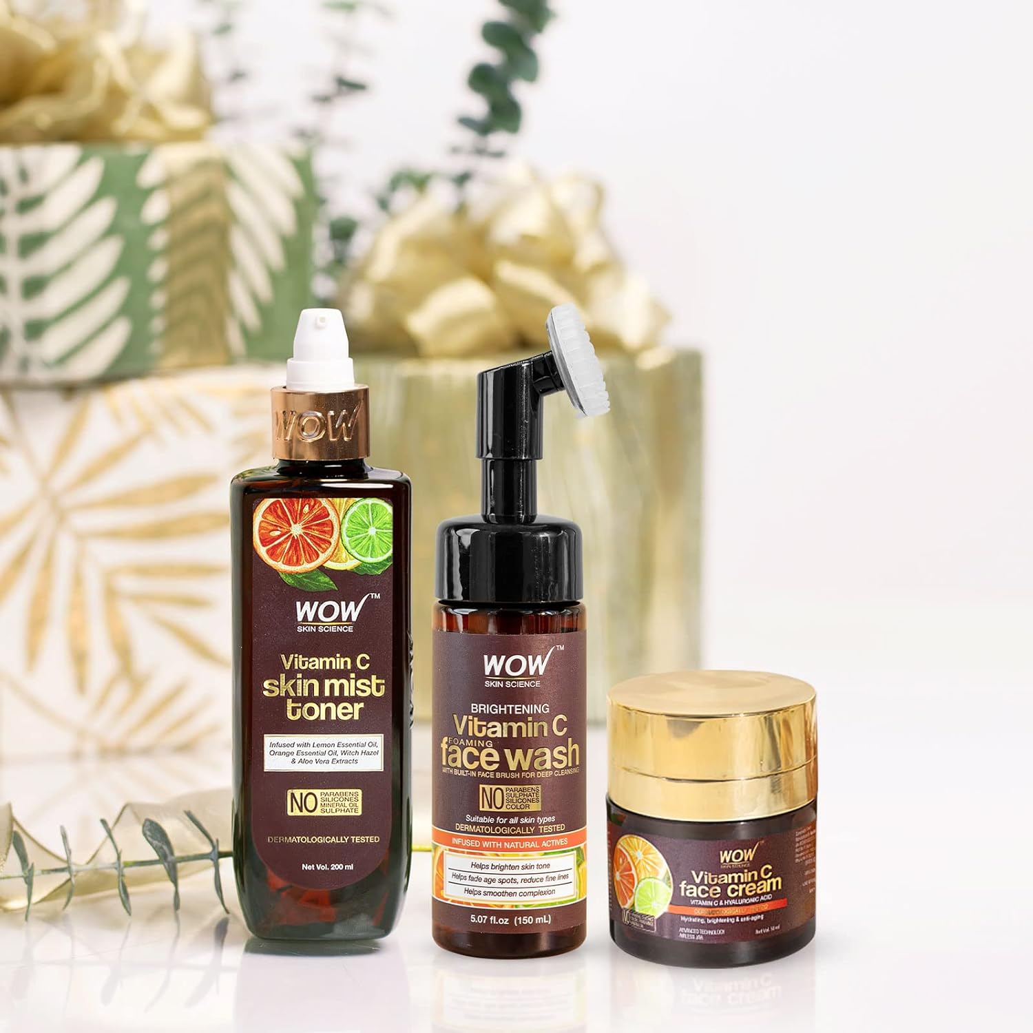 Buy WOW Skin Science Vitamin C AntiAging & Brightening Daily Routine