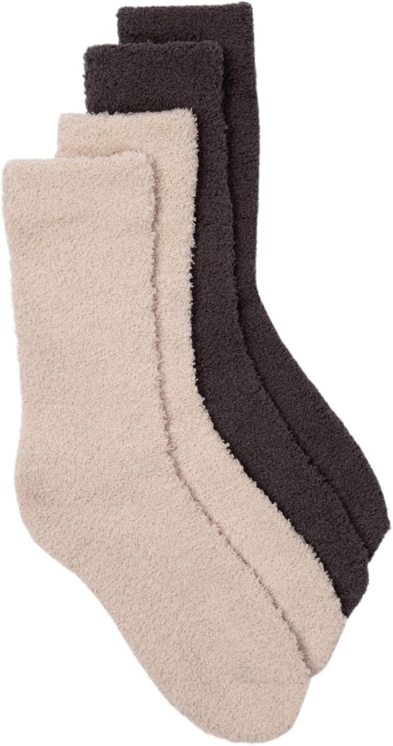 Women's Fuzzy Cloud Socks - Cozy, Comfy, and Luxuriously Soft Sleep Socks - Perfect Gifts for Warmth and Comfort
