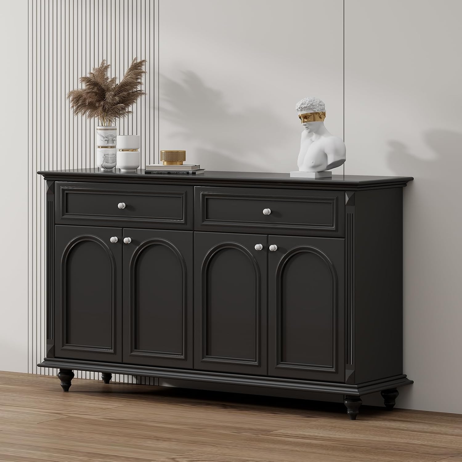 homdiy 20 Pack White Marble Cabinet Knobs White Round Drawer Knobs Kitchen Hardware Ball Dresser Drawer Handles 1 inch Diamater