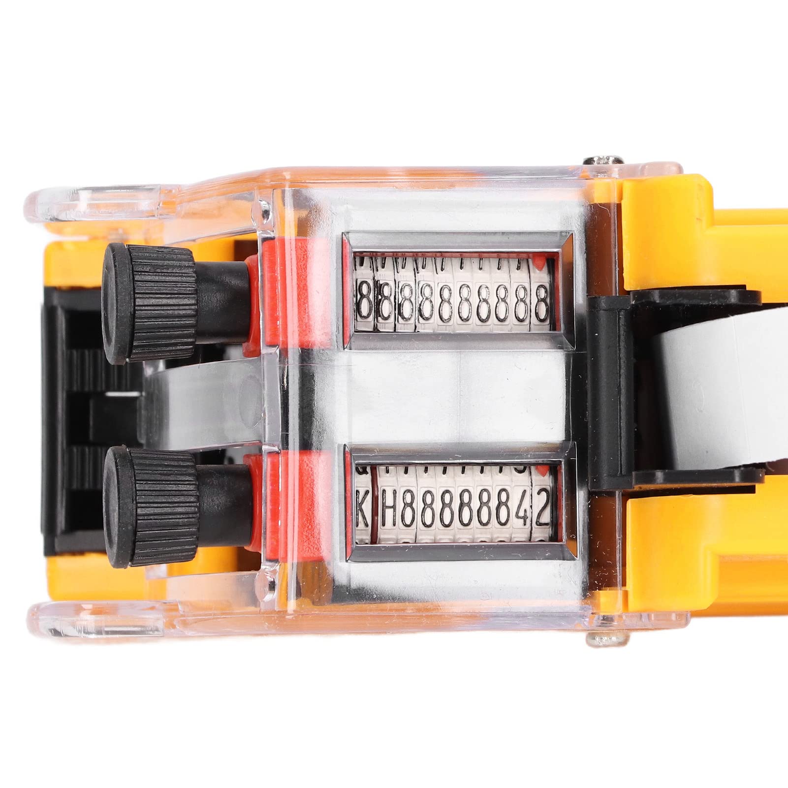 Price Tag Kit: 10 Digits, 2 Lines Retail Price Marker, Efficient Pricing Tool for Labeling, Price Attaching, MultiUse in Office & Store - US Website (Yellow)