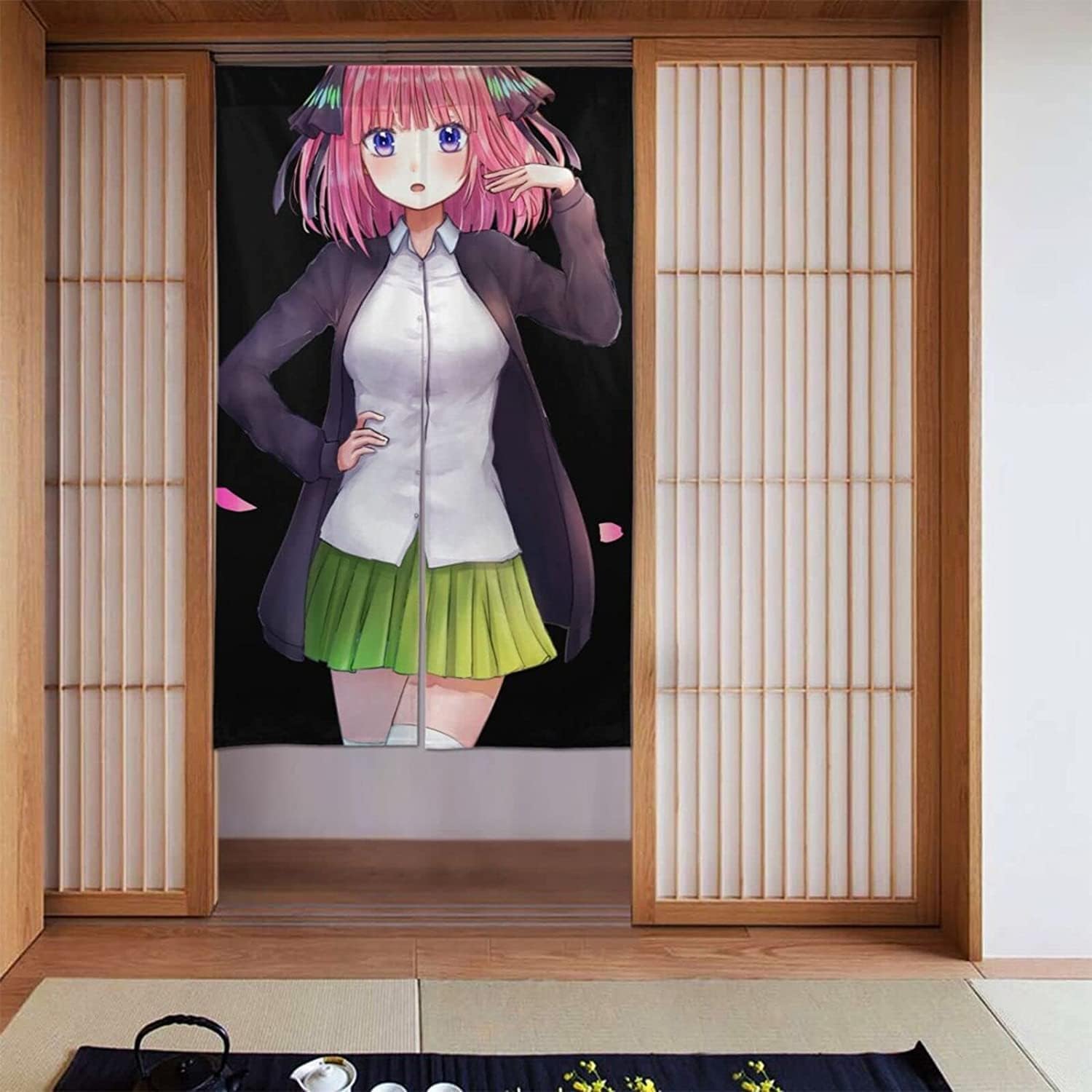 Amazon｜五等分の花嫁 中野二乃(10) アニメ 間仕切り のれん ロング
