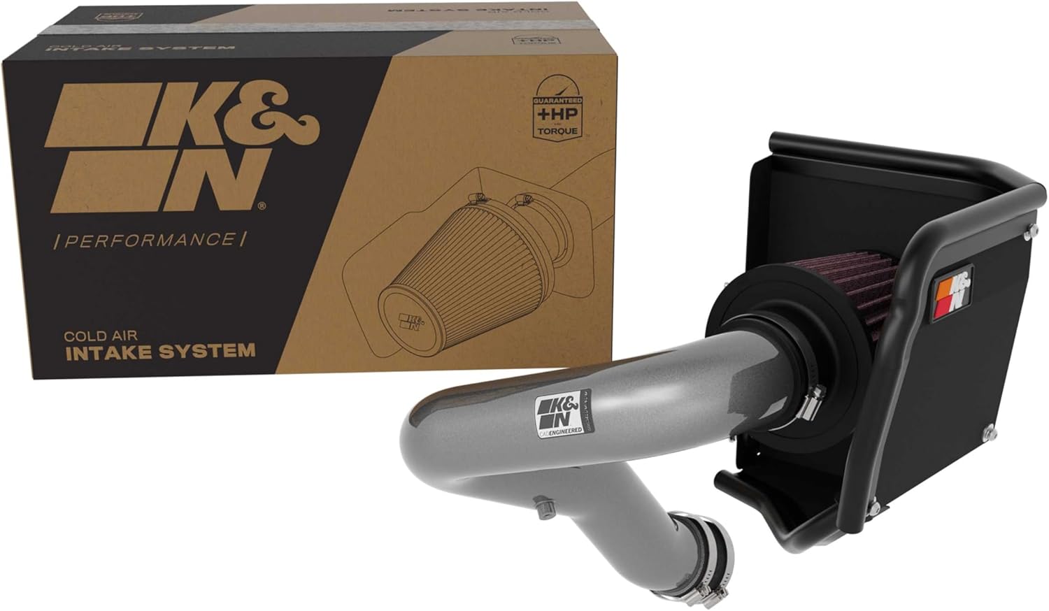 K&N Cold Air Intake System: High-Flow Air-Filter, Increase Performance & Horsepower: Compatible with 2022-2023 SUBARU WRX, 69-8012TC