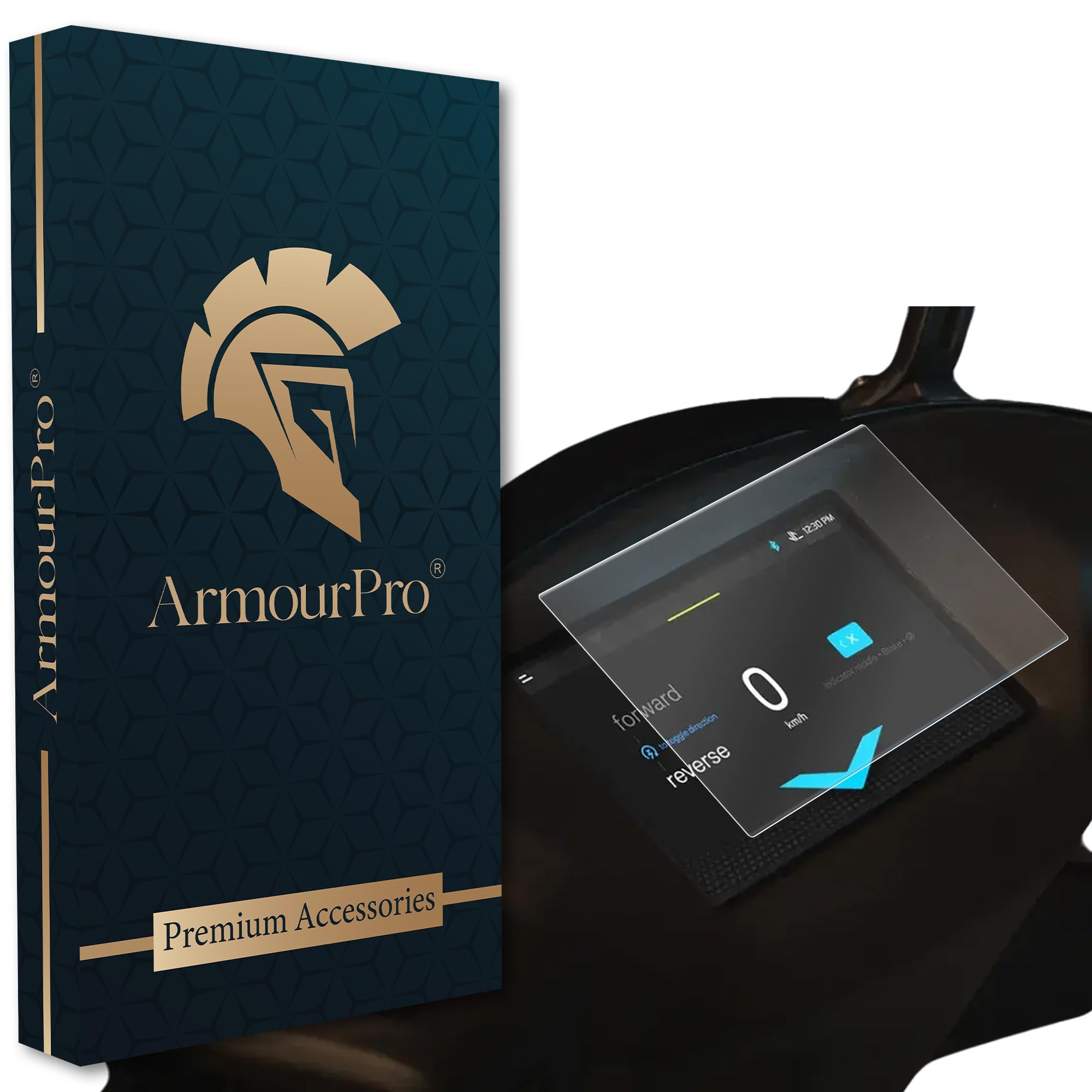 ArmourPro Screen Protector Compatible with Ather 450x / Ather 450x / Ather Apex Electric Scooter, Full Display Protection Film with Installation Kit, Crystal Clear, Scratch Resistant, Bubble-Free Fit - Pack of 1-image-30