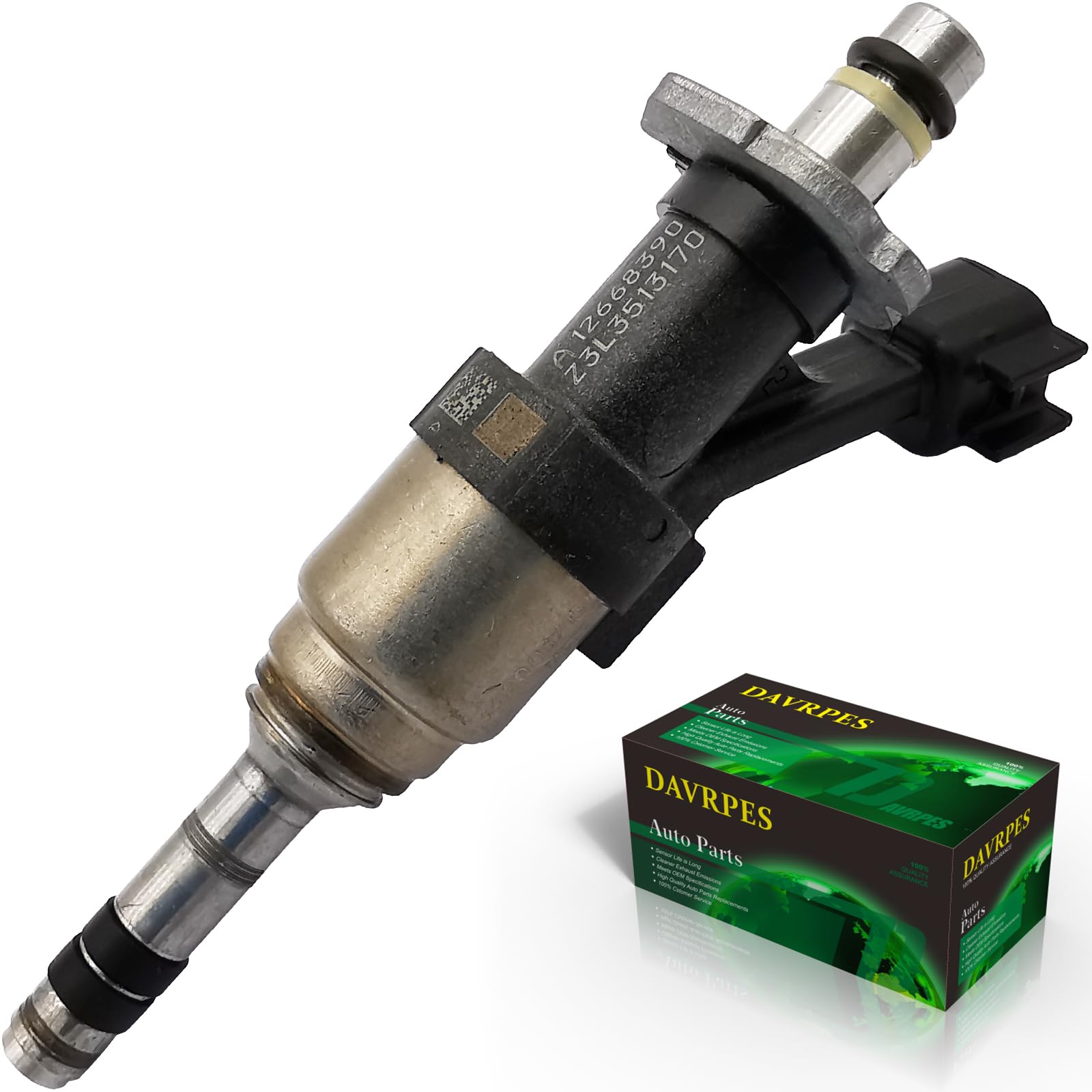 12668390 Fuel Injectors Fuel Spray Nozzle For Cheyenne Silverado 1500 2500 Suburban Tahoe, For Sierra 1500 Yukon 5.3L V8 4.3L V6 2014-2018 Replace#FJ1217｜12672368｜12656932｜12668649