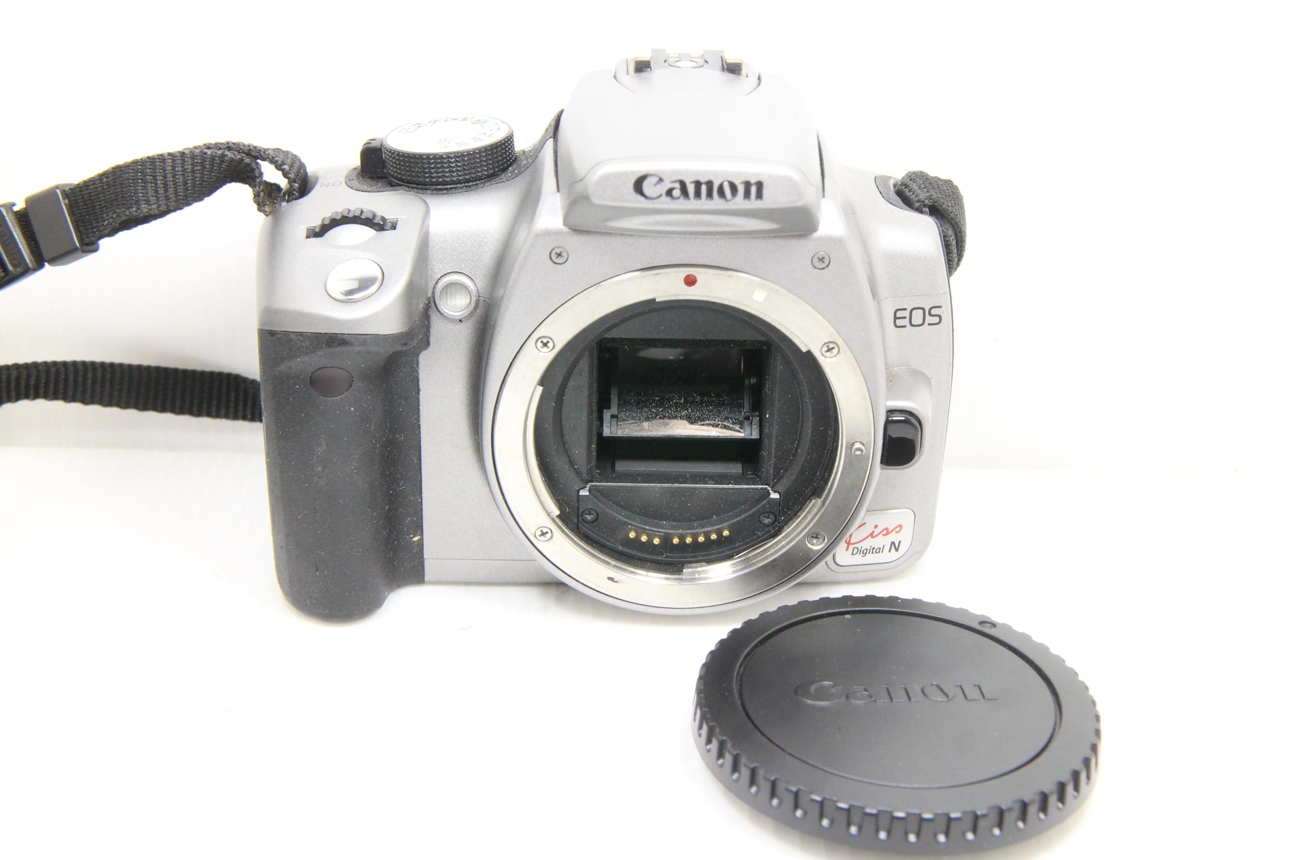 Amazon | Canon EOS KISS デジタル N シルバー ボディ 0128B001