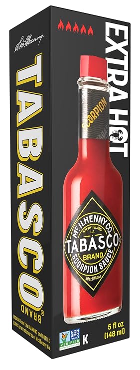 TABASCO Brand Scorpion Sauce, 5 oz (Pack of 12)