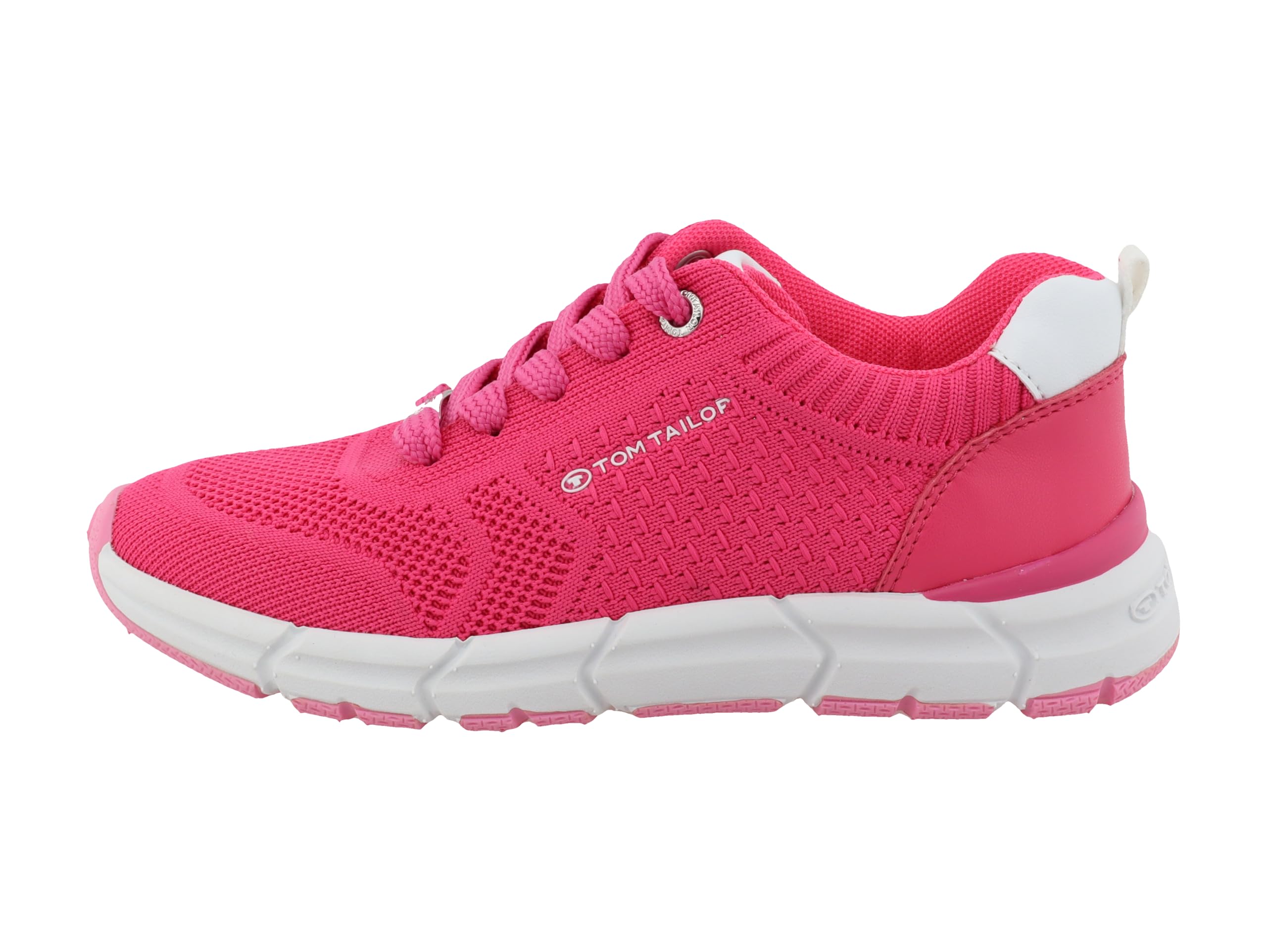 TOM TAILOR Girls' 6370250017 Trainers, Pink, 2 UK