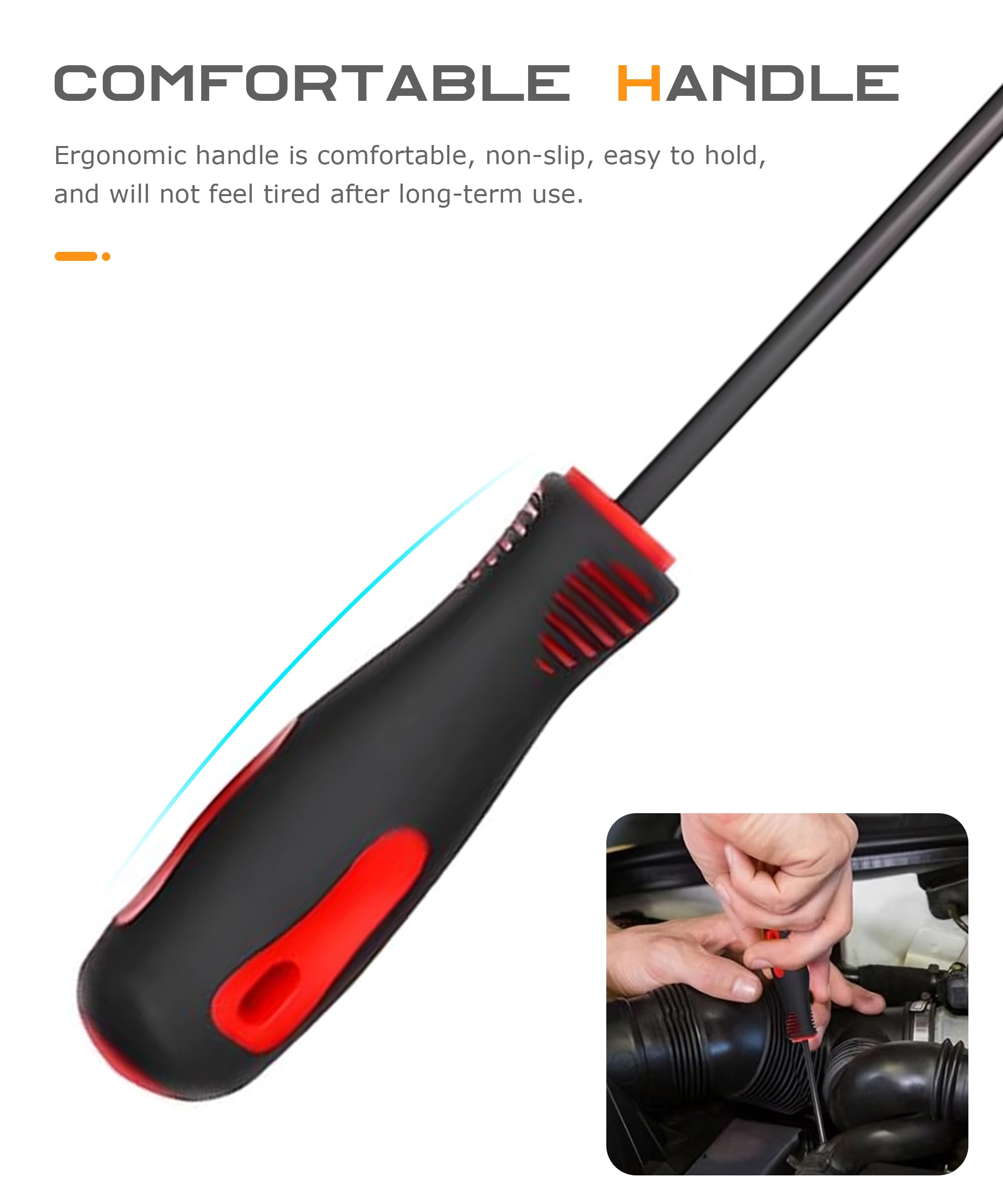 Flaconi 9PCS Attrezzi Officina Meccanica Auto,Set Universale di Aghi e Ganci, Attrezzi da Officina Meccanica,Attrezzo per Installazione Paraolio,Adatto per Strumenti Automobilistici ed Elettronici