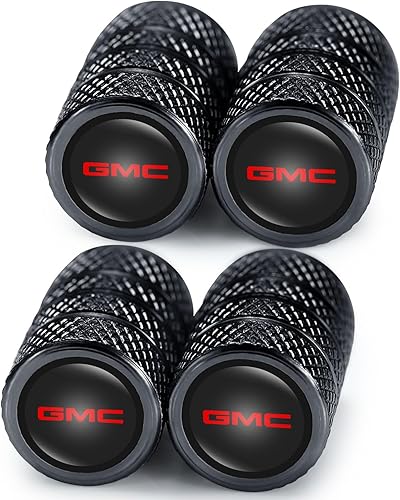 4 tapas de válvula de neumático de aleación, tapas de vástago de válvula compatibles con GMC Sierra Denali Canyon Terrain Yukon Jimmy Acadia, disponible en Yaxa Colombia