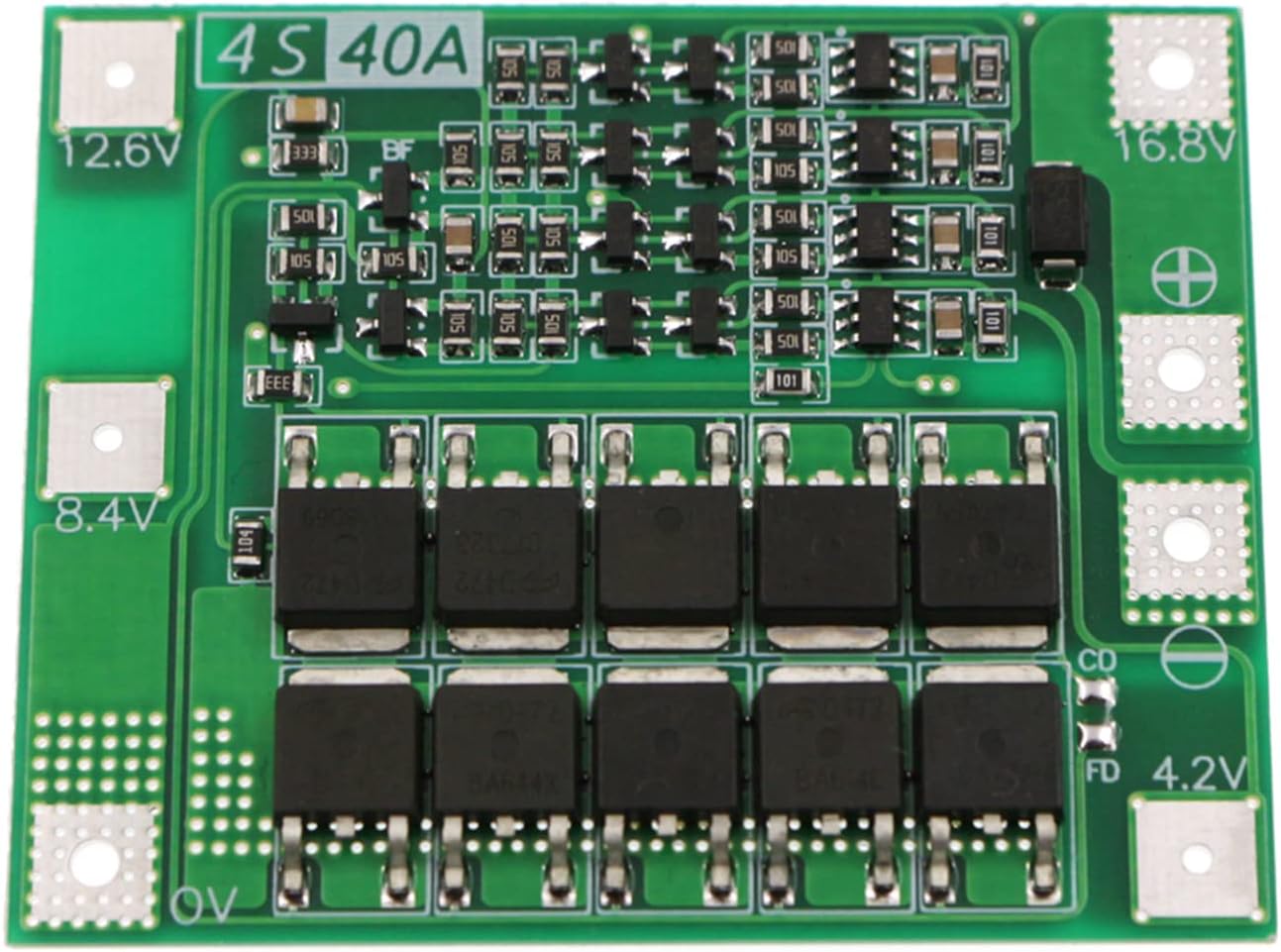 4S 40A Li-ion Cell Protections d Enhance Version Lithium Batterys BMS Integrated Ccuits Protective d for Drill Motor DOOMUN
