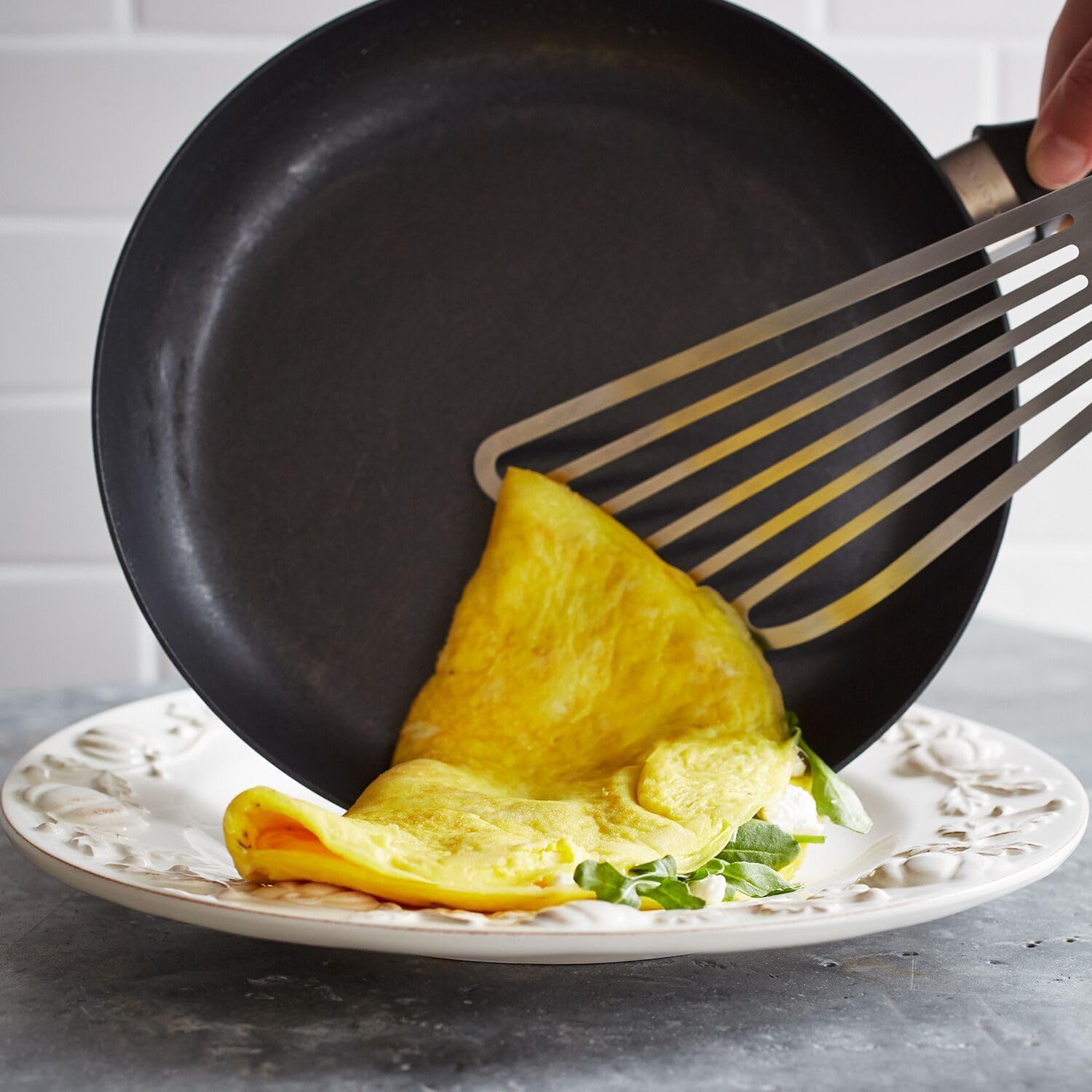 Scanpan ES5 Skillet with Lid, 9.5", Black