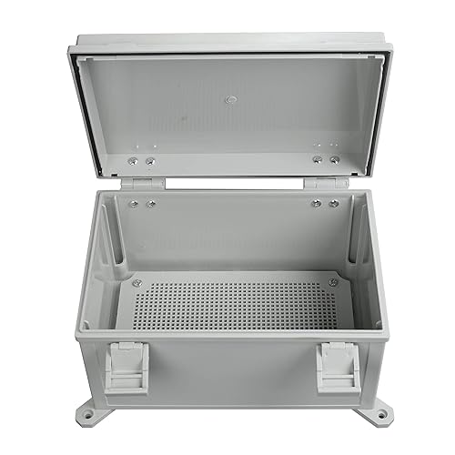 Miniatura 3 de CrocSee Caja de conexiones IP65 de plástico ABS, a prueba de polvo, impermeable, caja de conexiones universal duradera para proyectos eléctricos con