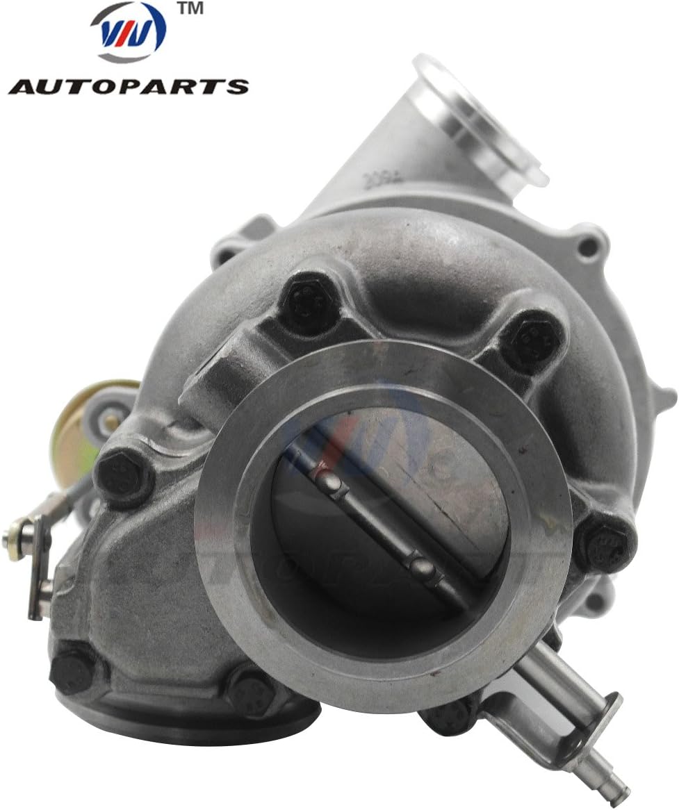 Upgraded GTP38R Turbo 739619-5004S with 4" Air inlet A/R 1.00 Ball Bearing & Billet Turbocharger 739619-5004S Compatible for FORD F-series F-250 F-350 Power stroke 7.3L Diesel Engine