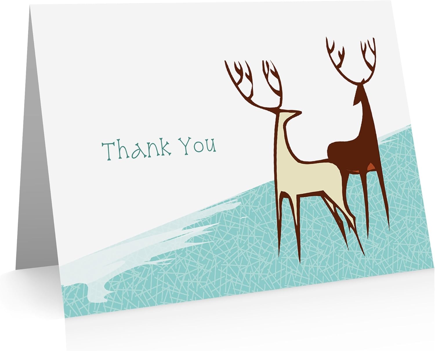 Deer Thank You Cards (24 Cards and Envelopes) Deer Cards