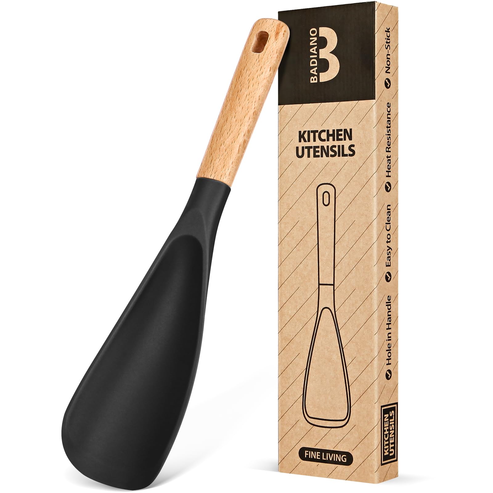 Badiano Cooking Spoon (Black)