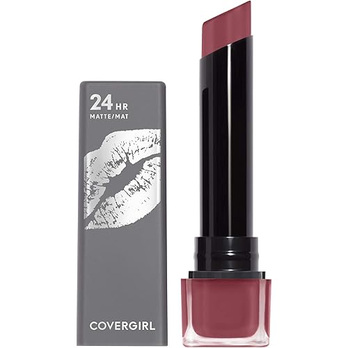 COVERGIRL Exhibitionist Ultra-Matte Lipstick, Risky Business