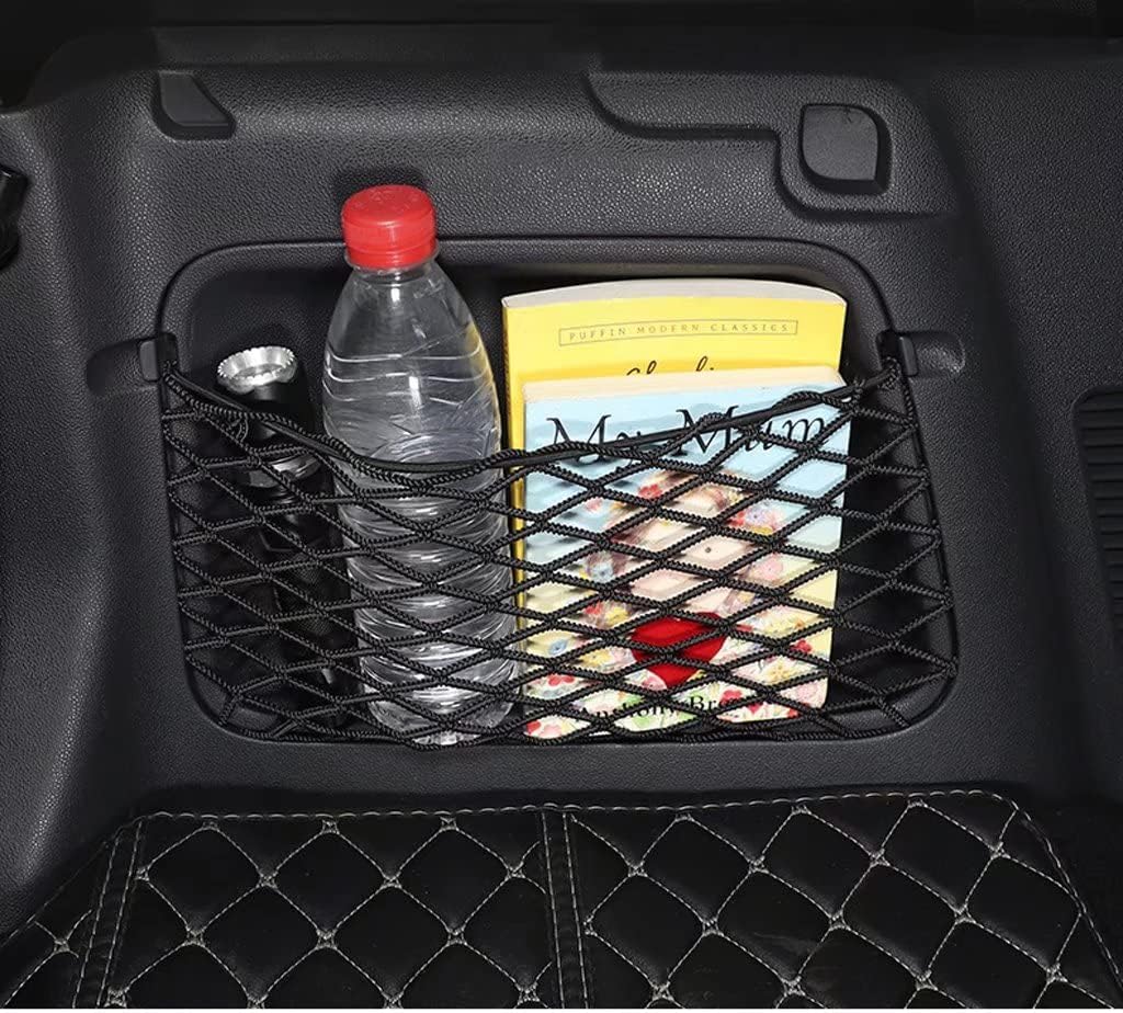 for Mercedes Benz Smart Fortwo 451 2009-2014 Car Trunk Storage Net Bag Organizer Interior Accessories