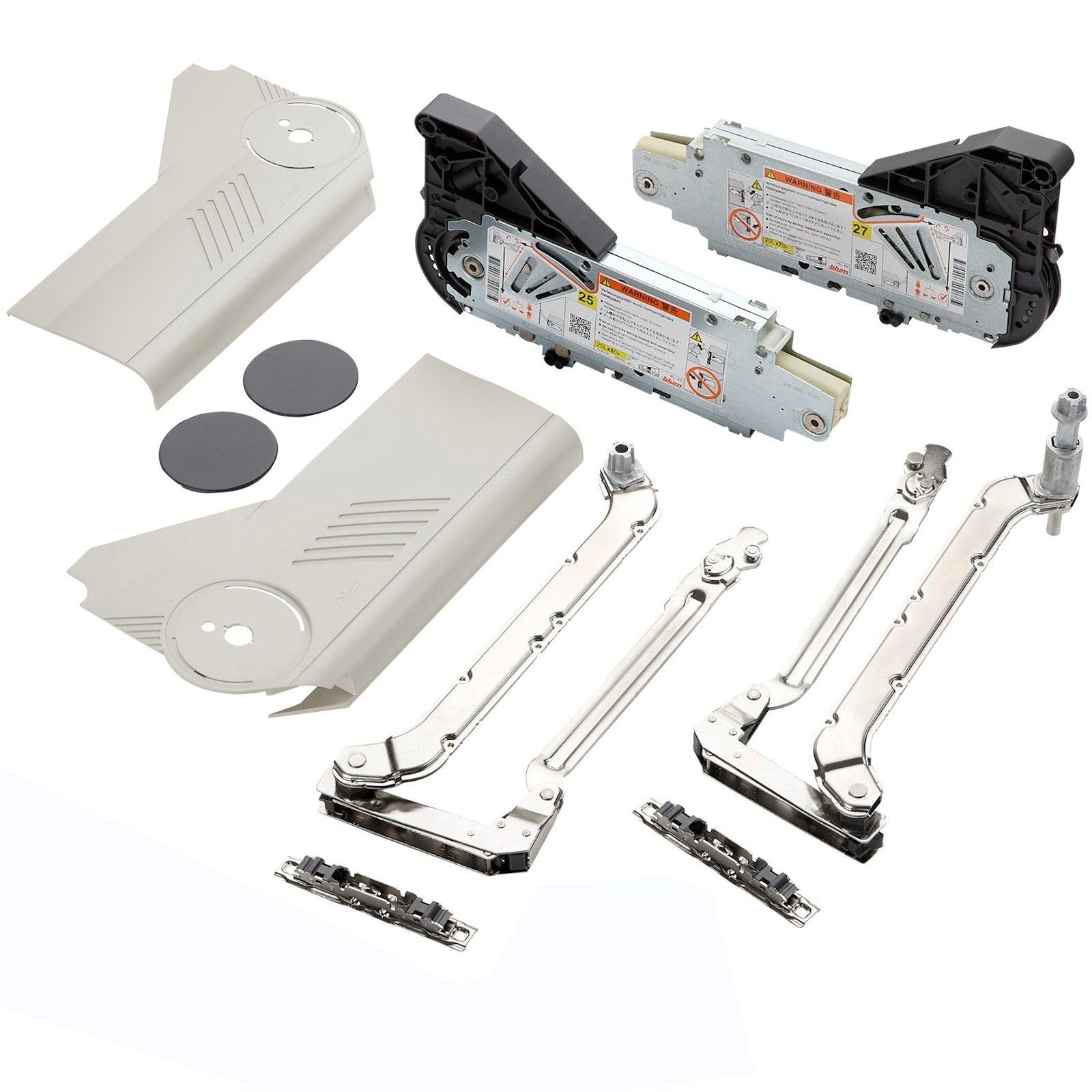 Blum Bisagra abatible Aventos HL 20L2500 blanco seda apta para muebles