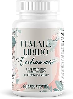 Female Libido Enhancer - Libido Booster for Women to Heighten Desire, Balance Hormones, Increase Sensitivity - 14 Ingredients for Women's Health - 3rd Party Tested Supplement - 60 Capsules
