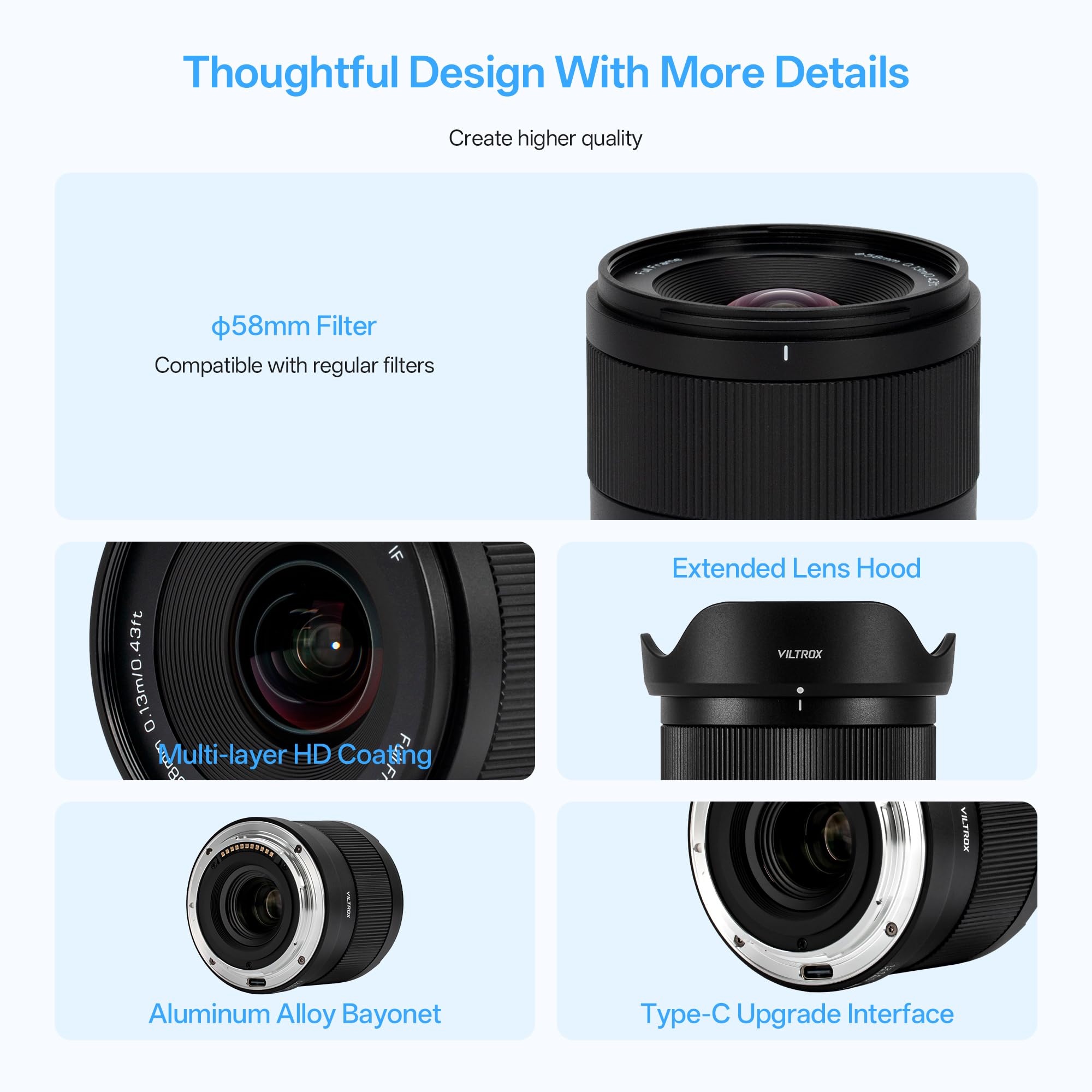 VILTROX AF 14mm F4.0 f/4.0 Air Full Frame Obiettivo per attacco Nikon Z, 112,6° ultragrandangolare obiettivo STM Messa a fuoco automatica compatibile con Nikon Z5 Z5II Z50II Z6II Z30 Z8 ZFC ZF
