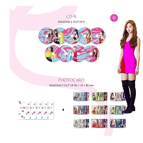 Miniatura 5 de Mini álbum doble séptimo - FANCY YOU A ver CD álbum de fotos tarjeta lenticular tarjetas de fotos calcomanía regalo gratis