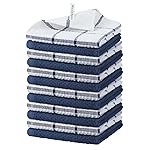 Nialnant 100% Cotton Terry Kitchen Cleaning Rags,Soft Absorbent Dish Cloths for Washing Dishes,Quick Drying Dish Towels-12x12 in, 12 Pack