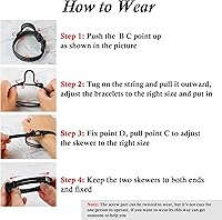 Vista 25 de Sereney Christmas Gifts for Him Son Boys Bonus Dad Father Men Boyfriend Grandson Friend as Triple Protection ID Bracelets Birthday Gifts for 9 10 11