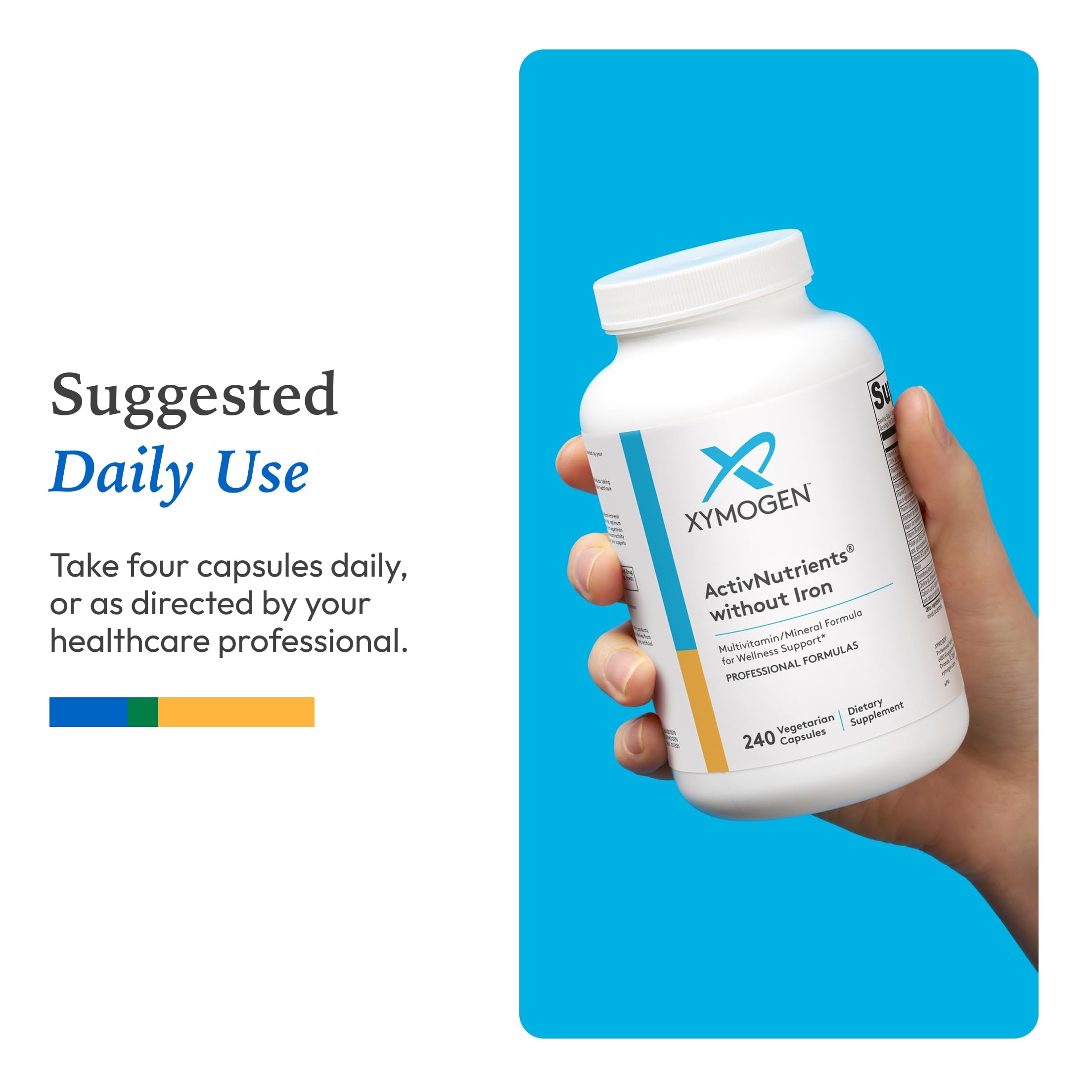 XYMOGEN ActivNutrients Without Iron, 240 Count — Amazon image 7