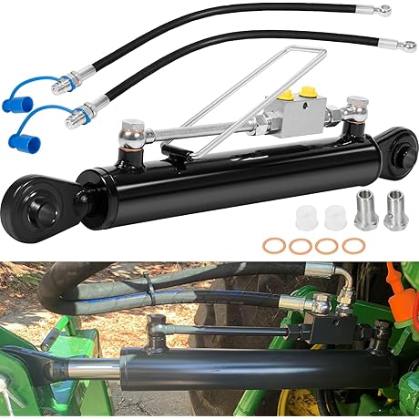 Hydraulic Top Link Category 1, 20 7/8" - 31 7/8" with Double-Acting Cylinder