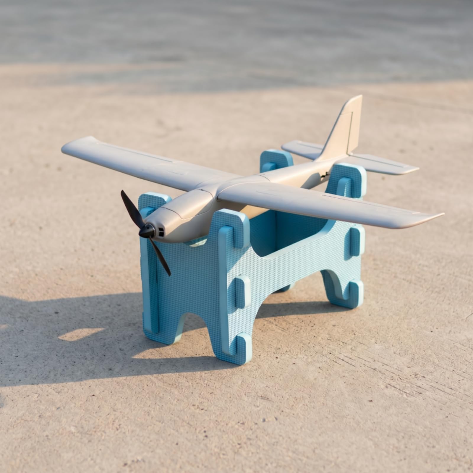 Supporto Aereo in Spugna Eva per Modelli RC Base Cavalletto Culla Fissa Compatibile con Diverse Dimensioni di Velivoli a Scoppio Ed Elettrici Adatto Lavoro Messa a Punto Sessioni di Volo